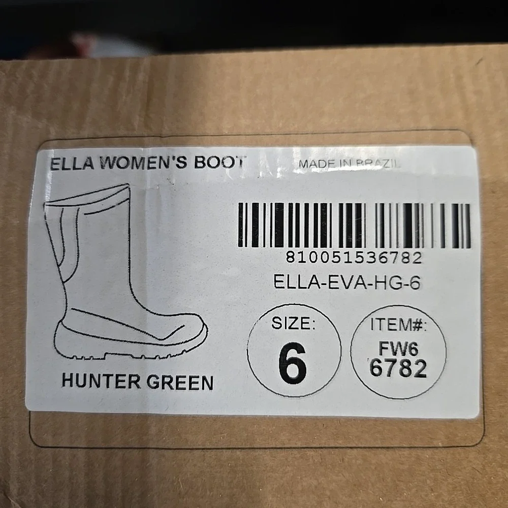 RDI Ella Eva Boot‎ Hunter Green Womens Size 6
